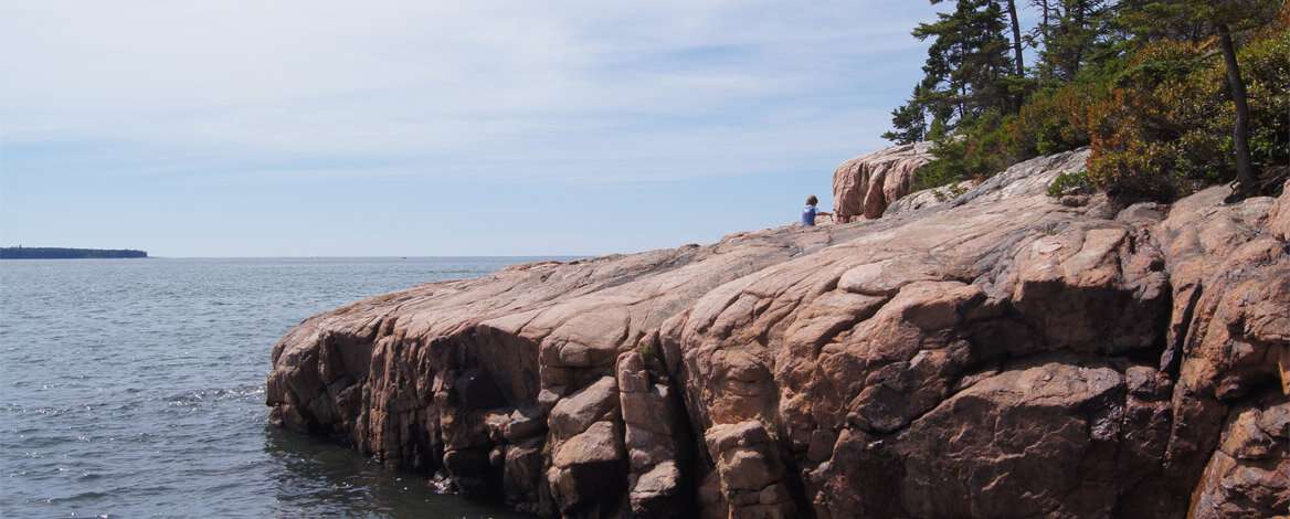 This photo is from my family’s first trip to Maine.  Acadia National Park inspired my family and me to want to live here!