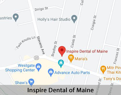 Map image for CEREC® Dentist in Portland, ME